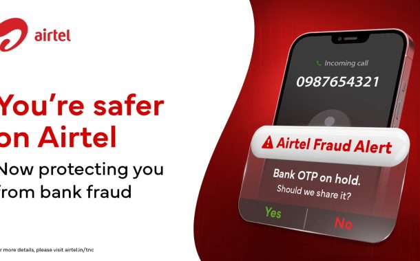 मोबाईल ओटीपीमुळे होणा-या ऑनलाइन चोरीला आळा घालण्यासाठी एअरटेलची “फ्रॉड अलर्ट” सुविधा